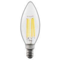 LED Filament Kerzenlampe McShine Filed, 3000K, E14, 6W,...