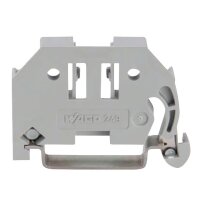 Schraubenlose Endklammer WAGO, 6mm breit, f&uuml;r TS...
