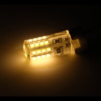 LED-Stiftsockellampe McShine Silicia, G4, 2,3W, 230lm, 2700K, warmwei&szlig;