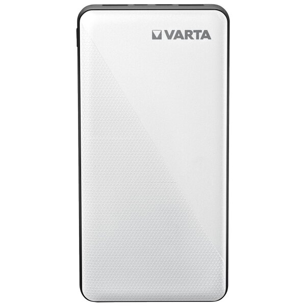 Akku Powerbank, VARTA, 5V/20.000mAh, Energy, wei&szlig;, 2xUSB-A/Micro-B/-C