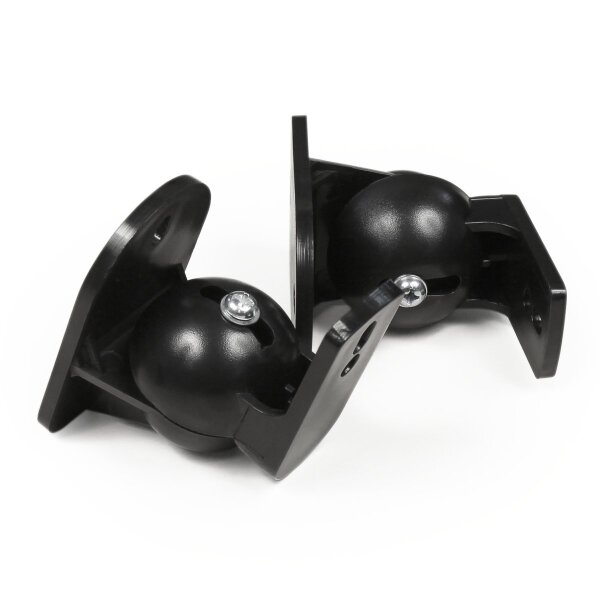 Wandhalterung f&uuml;r Lautsprecher HOLLYWOOD LB-W5B, max.5kg, neigbar, schwarz, PAAR