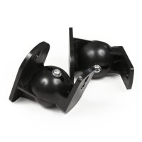 Wandhalterung f&uuml;r Lautsprecher HOLLYWOOD LB-W5B, max.5kg, neigbar, schwarz, PAAR