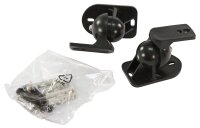 Wandhalterung f&uuml;r Lautsprecher HOLLYWOOD LB-W5B, max.5kg, neigbar, schwarz, PAAR