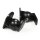 Wandhalterung f&uuml;r Lautsprecher HOLLYWOOD LB-W5B, max.5kg, neigbar, schwarz, PAAR