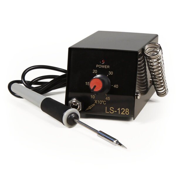 L&ouml;tstation McPower LS-128, inkl. Micro-L&ouml;tkolben 8W, 100-450&deg;C