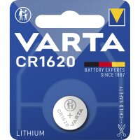 Lithium-Knopfzelle Electronics VARTA, CR1620, 70mAh, 3V,...