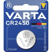 Lithium-Knopfzelle VARTA Electronics, CR 2450, 560mAh,...