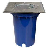 Bodeneinbauleuchte McShine BL-12Q, GU10-Fassung,...