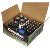 CAMELION Super Heavy Duty Set 40-tlg, 24xAA Mignon,...
