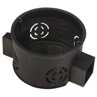 Schalterdose &Oslash; 60 mm, 41 mm tief, schwarz