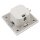 Unterputz IR Bewegungsmelder McShine LX-31 190&deg;, 500W, LED geeignet, wei&szlig;