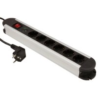 Steckdosenleiste McPower SL-06 6-fach,...