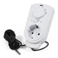 Steckdosen-Thermostat McPower TCU-440 5-30&deg;C, 3500W,...