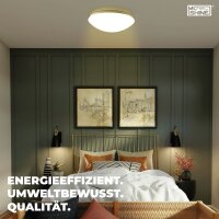 LED-Deckenleuchte McShine Star &Oslash;33cm, inkl. 2x 9W...