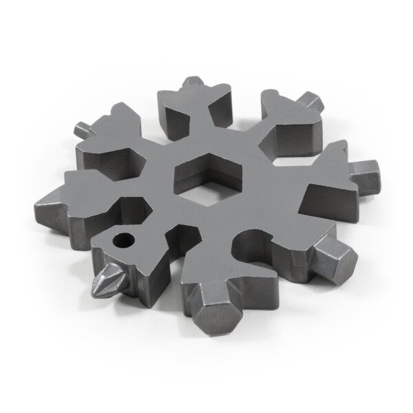 Universal-Tool McPower Schneeflocke 18-in-1 Flaschen&ouml;ffner, Schraubendreher