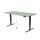 Schreibtisch imstande, Gestell business-b + Platte 160x80cm Aquavert