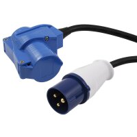 CEE-Verl&auml;ngerungskabel McPower, 25m H07RNG 3G2,5,...