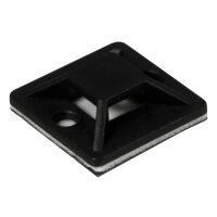 Kabelsockel McPower f&uuml;r Kabelbinder 25x25mm,...