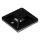 Kabelsockel McPower f&uuml;r Kabelbinder 25x25mm, schwarz, selbstklebend, 10er-Pack