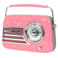 Tragbares Nostalgie Radio FREESOUND-VR40P mit Bluetooth,...