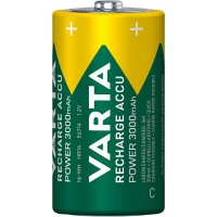 Baby-Akku VARTA, Typ C, NiMH-Akku, HR14, 1,2V/3000 mAh,...