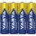 Mignon-Batterie VARTA Longlife Power Alkaline, Typ AA, LR06, 1,5V, 4er Pack