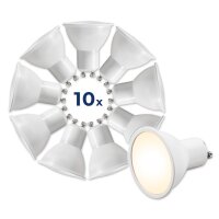 LED-Strahler McShine MS-60-10 GU10, 6W, 510lm, 3000K,...