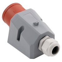 CEE-Stecker McPower, Wandmontage, IP44, 415V, 16A, 5-polig, IP44