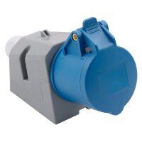 CEE-Kupplung McPower, Wandmontage, IP44, 250V, 16A,...