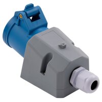 CEE-Kupplung McPower, Wandmontage, IP44, 250V, 16A, 3-polig, IP44