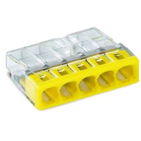 COMPACT-Verbindungsdosenklemme WAGO, eindr&auml;htige...