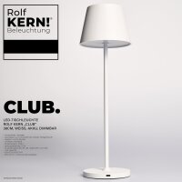 LED-Tischleuchte ROLF KERN &bdquo;Club&ldquo; 38cm,...