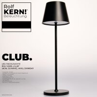 LED-Tischleuchte ROLF KERN &bdquo;Club&ldquo; 38cm,...
