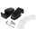 Trennwand-Set imstande, 1x Akustik-Trennwand 60x40cm, 1x Clip schwarz, 2er-Pack
