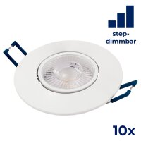 LED-Einbauleuchte McShine EL-313D 4,5W, 450lm, 3000K,...