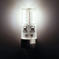 LED-Stiftsockellampe McShine Silicia, G4, 2,3W, 230lm, 4000K, neutralwei&szlig;