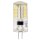 LED-Stiftsockellampe McShine Silicia, G4, 2,3W, 230lm, 4000K, neutralwei&szlig;