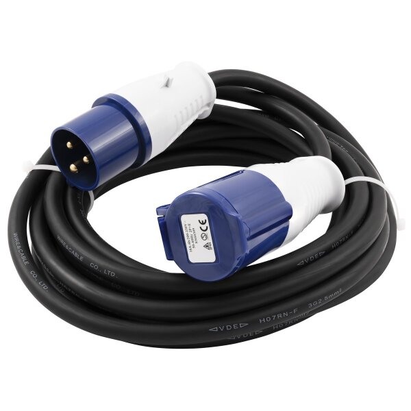 CEE-Verl&auml;ngerungskabel McPower, 25m H07RNG 3G2,5, 230V, IP44