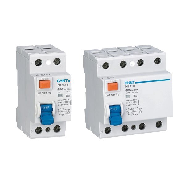 FI-Schalter CHINT NL1 63, 4-polig, 40A