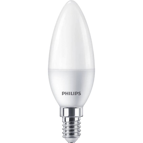 LED-Kerzenlampe Philips CorePro, E14, 5W, 2700K, 470lm, 230V