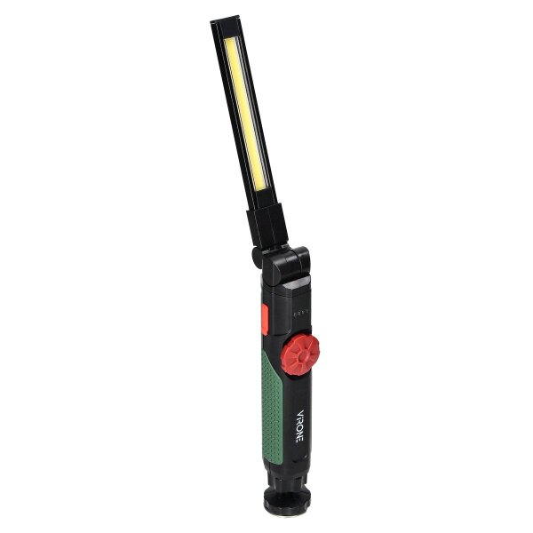 LED-Arbeitsleuchte Virone, 5W, 600lm, 1500mAh, klappbar, akkubetrieben