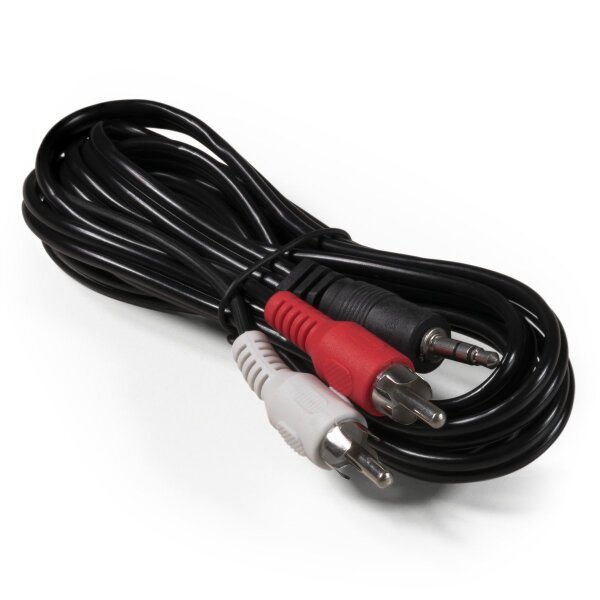 3,5mm-Klinke auf Cinch-Adapterkabel HOLLYWOOD, 1,5m
