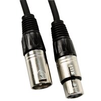 XLR-Verbindungskabel HOLLYWOOD 5m, Stecker-Kupplung