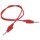 Messleitung McPower, 150cm, rot, 1mm&sup2;, PVC, 2x 4mm Bananenstecker