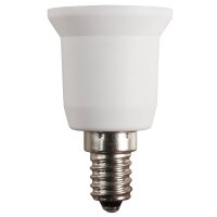 Lampensockel-Adapter McShine, E14 auf E27