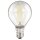 LED Filament Tropfenlampe McShine Filed, E14, 2W, 260 lm, warmwei&szlig;, klar