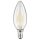 LED Filament Kerzenlampe McShine Filed, E14, 4W, 490 lm, warmwei&szlig;, klar