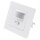 Unterputz IR Bewegungsmelder McShine LX-23 160&deg;, 500W, LED geeignet, wei&szlig;