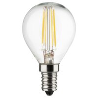LED Filament Tropfenlampe, E14, 4W, 470lm, 2700K,...
