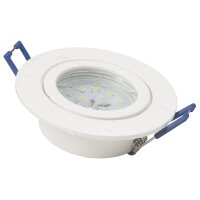 LED-Einbauleuchte McShine Flatty &Oslash;83mm, 5W, 400lm,...